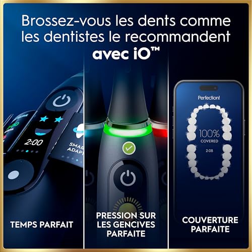 Brosse à dents électrique Oral B iO9 2 brossettes Étui de Voyage Chargeur Édition Cadeau - vue 9