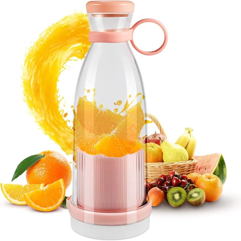 Portable Juice Cup Blender Pink