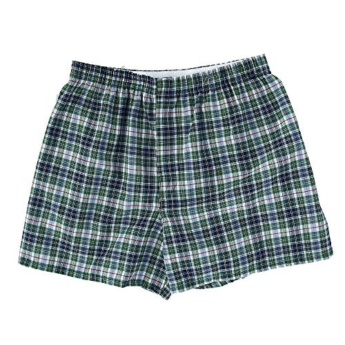 Fruit of the Loom Men's 5 Pack Contemporary Plaid and Stripe Boxer4