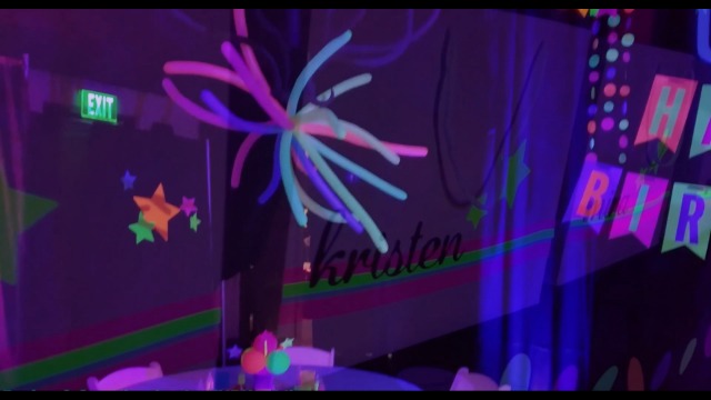 Guirlande De Papier Néon 4,4 M - Étoiles, Cercles Et Triangles Pour Fêtes Et Mariages