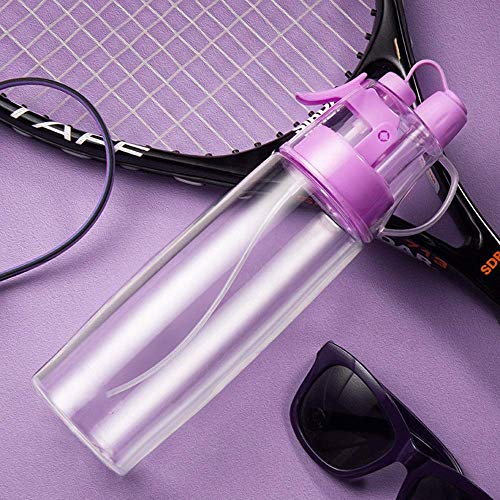 Tianba Sportschale, fortschrittlicher transparenter verschleißfester Wasserkocher, hochwertige Trinkhalme zur Inhalation aus Stroh Niemals Enden (Color : Blue)