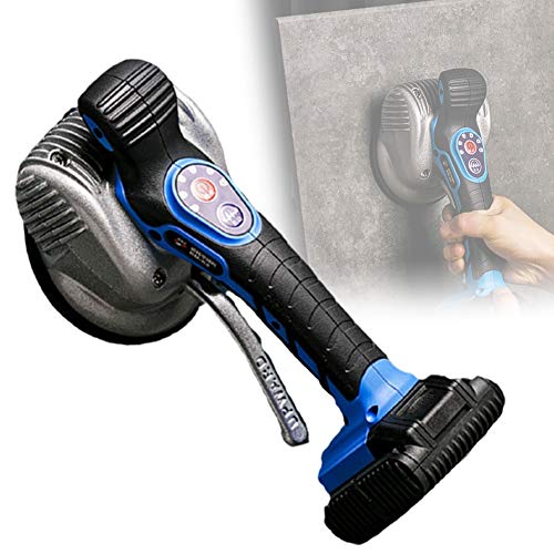 Fliesenleger Maschine, Vibration Gummi Fliesen-Hammer, Saugheber Saugnäpfen aus Aluminium 100kg Tragkraft, um das Fliesen zu Vereinfachen, zum