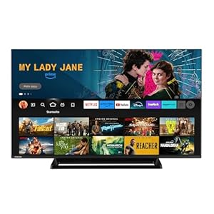 Toshiba 43 Zoll Fernseher Fire TV (4K UHD Smart TV, HDR Dolby Vision, Triple-Tuner, Alexa Built-In, Sound by Onkyo) 43UF3F63DAZ