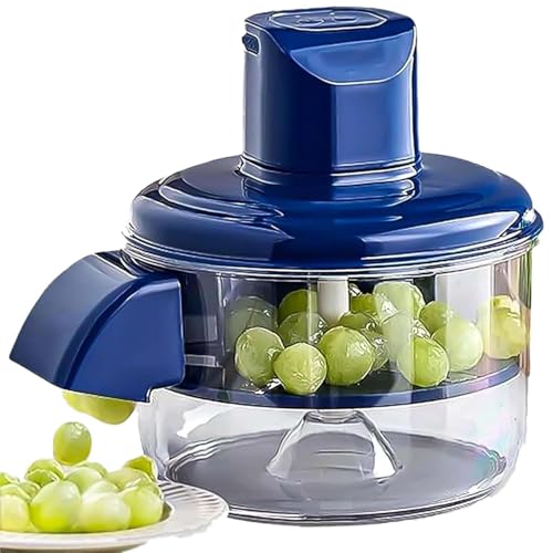 Image of Sajani Multipurpose Automatic Fruit & Vegetable Peeler, Rechargeable Electric Peeler with 5 Blades, Smart Garlic & Grape Peeling Tool for Home, Shop & Restaurant (Pack of 1) (Vegetable Peeler)