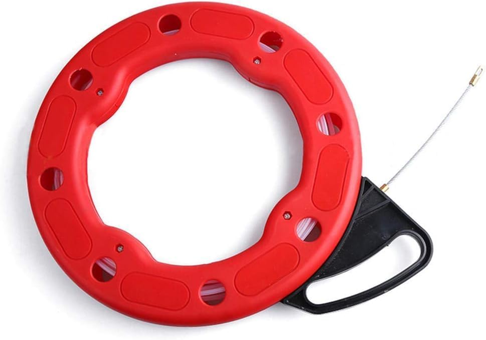 Fiberglass Wire Cable Fish Snake Tape Puller Puller Duct Conduit Rodder Reel (3mmx30m)