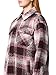 Levi's Women's Zoe Relaxed Wool Plaid Shirt Jacket, Port Combo Long, X-Small