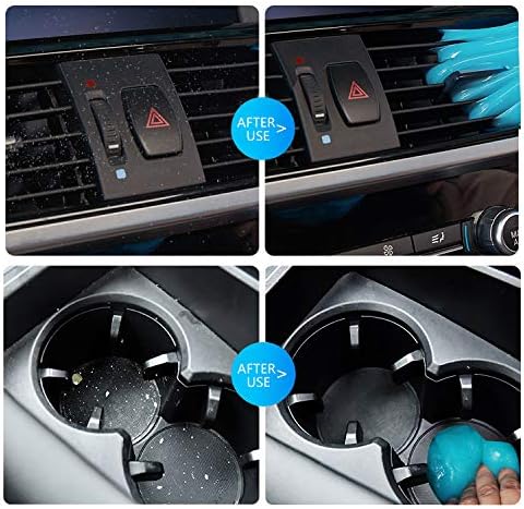 TICARVE Keyboard Cleaning Gel Car Cleaning Putty Slime Cleaner Detailing Gel Universal Dust Cleaner for Laptop, Printer, Camera, Remote Control (90g)