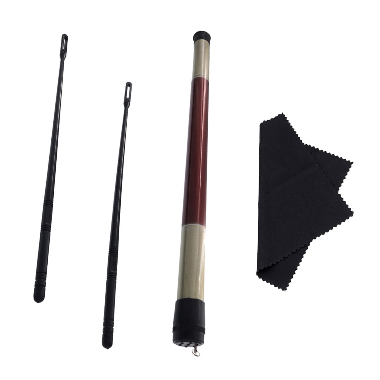 CIMAXIC Flute Maintenance Kit Plastic Rod Cleaning Cloth Flute Cleaning Tools for Accurate Care