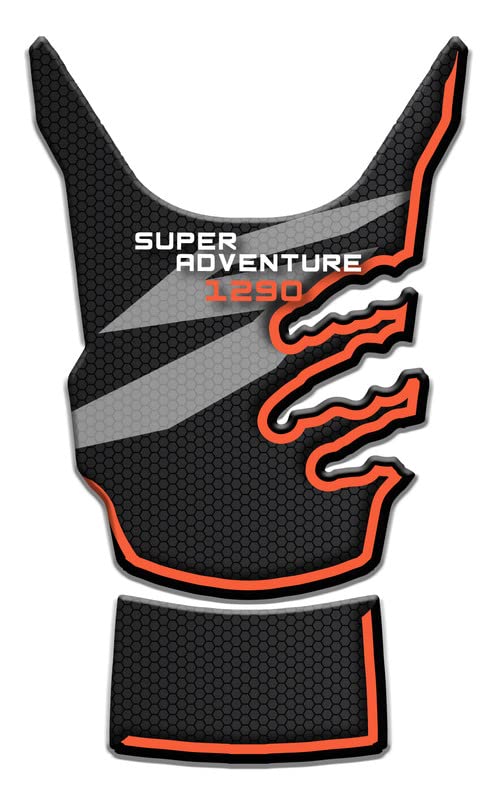 Paraserbatoio.it Protezione Adesiva In Resina 3D Per KTM 1290 Adventure R 2021-2022 - Effetto Rilievo, Made In Italy