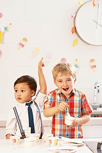 Banderines de helado mini Talking Tables para cumpleaños de verano 6