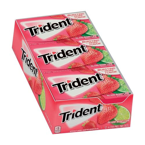 Mondelez Global Trident Island Berry, 14 ct