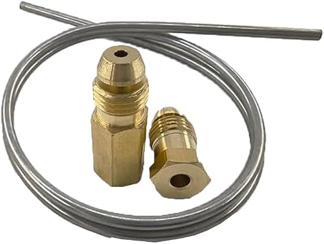 lrnyso Replacement heater fireplacesc central heating system onnecting pipe Pilot Tubing set 20" Long 392449-1 392449-4 fits Honeywell Resideo Heaters DV1004 Empire Heater DV25-2 DV35-2 etc