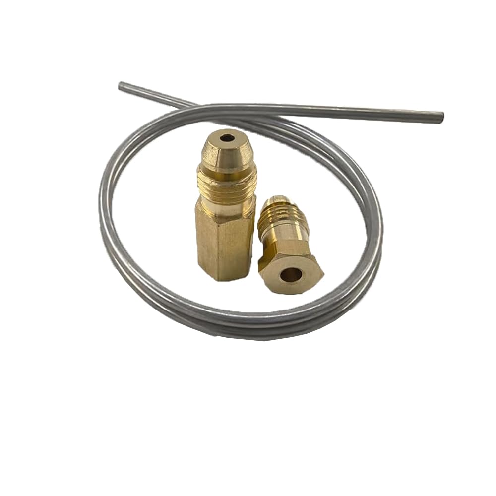 lrnyso Replacement heater fireplacesc central heating system onnecting pipe Pilot Tubing set 20" Long 392449-1 392449-4 fits Honeywell Resideo Heaters DV1004 Empire Heater DV25-2 DV35-2 etc