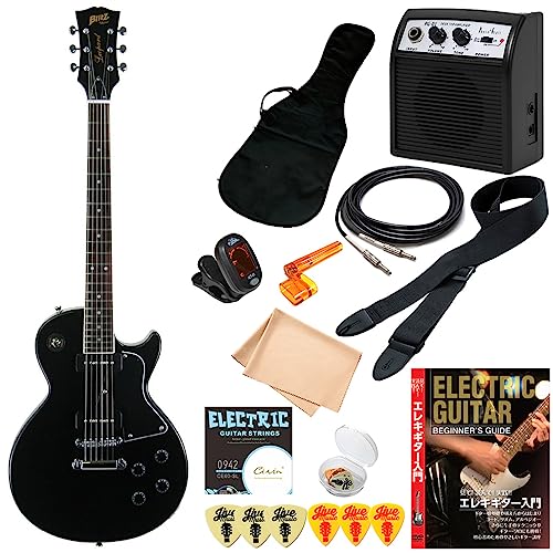 Amazon | エレキギター 初心者セット 12点 Blitz BLP-SPL BK レス