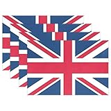 pimpernel union jack placemats Fácil de limpiar: lavar a máquina y dejar secar el mantel individual sobre una superficie plana. Permanece igual y como nuevo después de cada lavado.