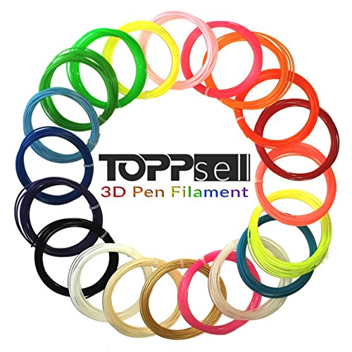 Filamentos PLA Toppsell para impresoras 3D 1.75 mm 20 colores - Fernando Cortés