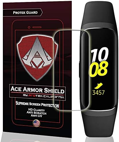 Ace Armor Shield (8 Pack) Premium HD Waterproof Screen Protector compatible with Samsung Galaxy Fit watch (.95) 2019