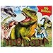Depesche 11160 Dino World - Sticker-Album "Stickerfun", Sticker-Heft mit coolen Dinosaurier Motiven und 190 Aufklebern, ca. 30 x 24 x 0,5 cm