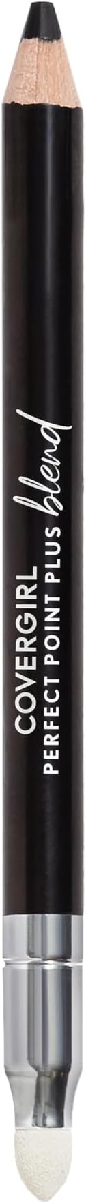COVERGIRL Perfect Point Plus Blend Eyeliner Pencil - 100 - Basic Black, 0.02oz
