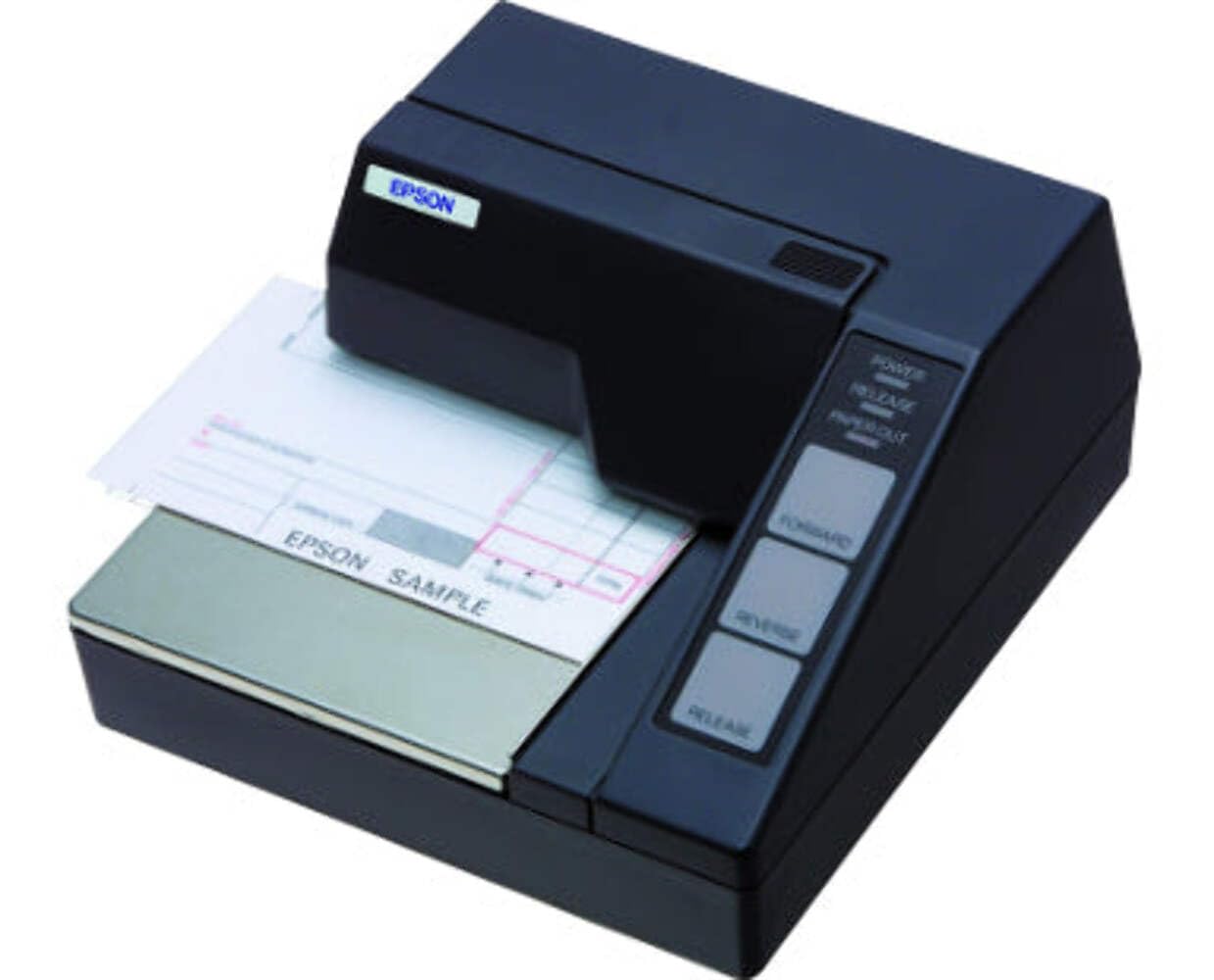 Epson TM-U295 (292): Serial, w/o PS, EDG – Nadeldrucker-Punkt (W/O PS, EDG, UL, CSA C22.2 No. 950, VCCI Class A, FCC Class A, CE Marking, 180 x 190,5 x 101,5 mm, 24 VDC ± 10%, verkabelt, 0.09/0.35)