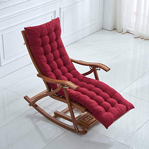 ZHI-HHA Thick Garden Swing Mat,Winter Solid Color Universal Mian Zuo Dian Bench Cushion Indoor Outdoor Anthracite-155 * 45 * 8cm-E