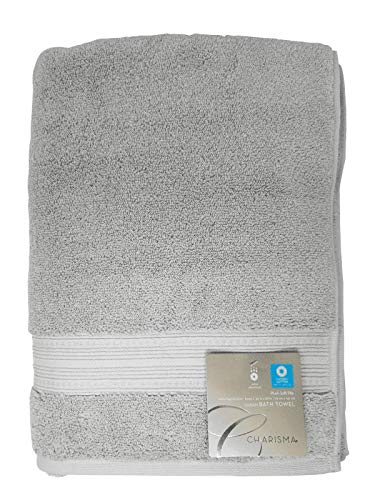 Charisma Bath Towel Chrome 30 in x 58 in