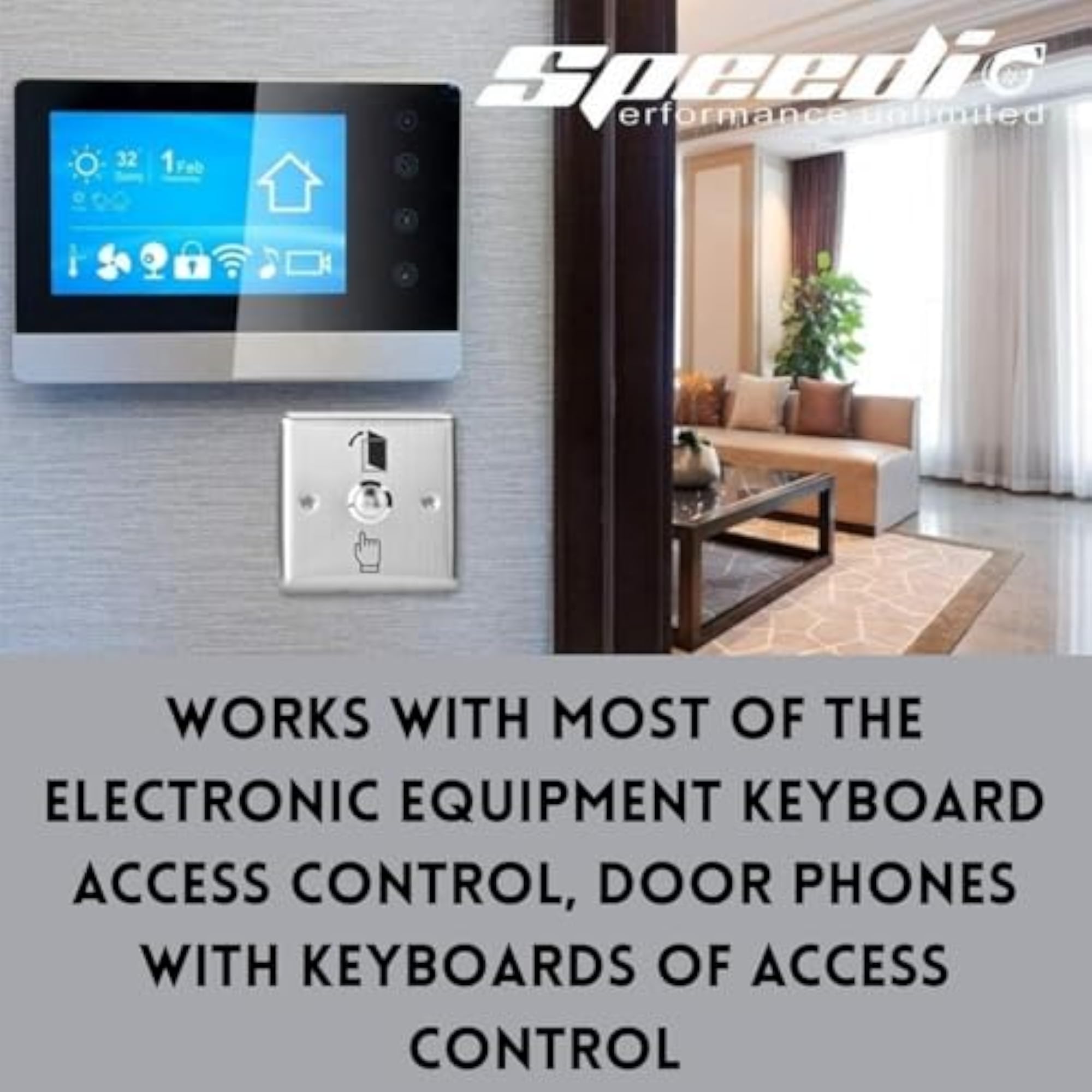Speedio Exit Switch or Door Release Push Button