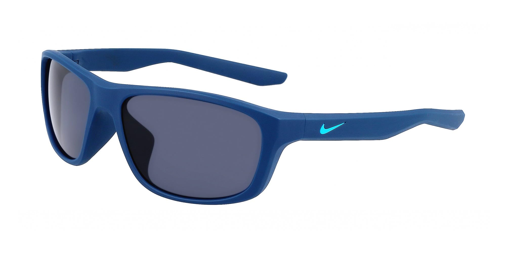 NIKE Occhiali da sole LYNK N IU8025X - Rettangolare attivo, Lente 57 mm, MATTE SPACE BLUE/DARK GREY /
