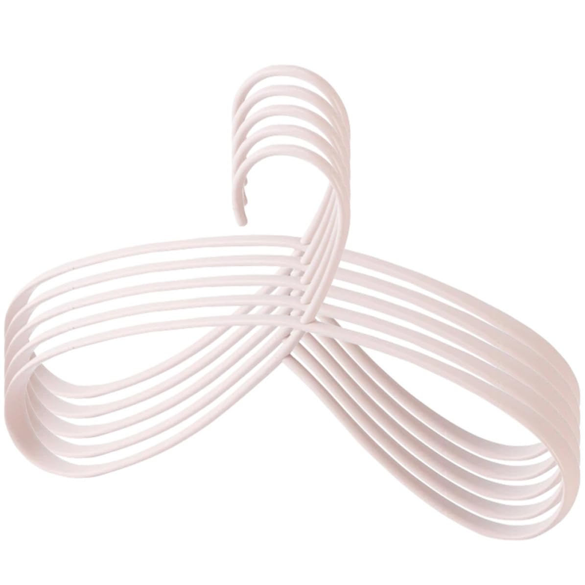 YARNOW Set 5pezzi Grucce Multiuso in Plastica Robuste e Antiscivolo per Stendino Biancheria e Portavestiti da Camera Design Moderno e Raffinato