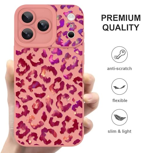 Image of ZIYE for iPhone 17 Pro Max Case Gradient Leopard Pattern Phone Case
