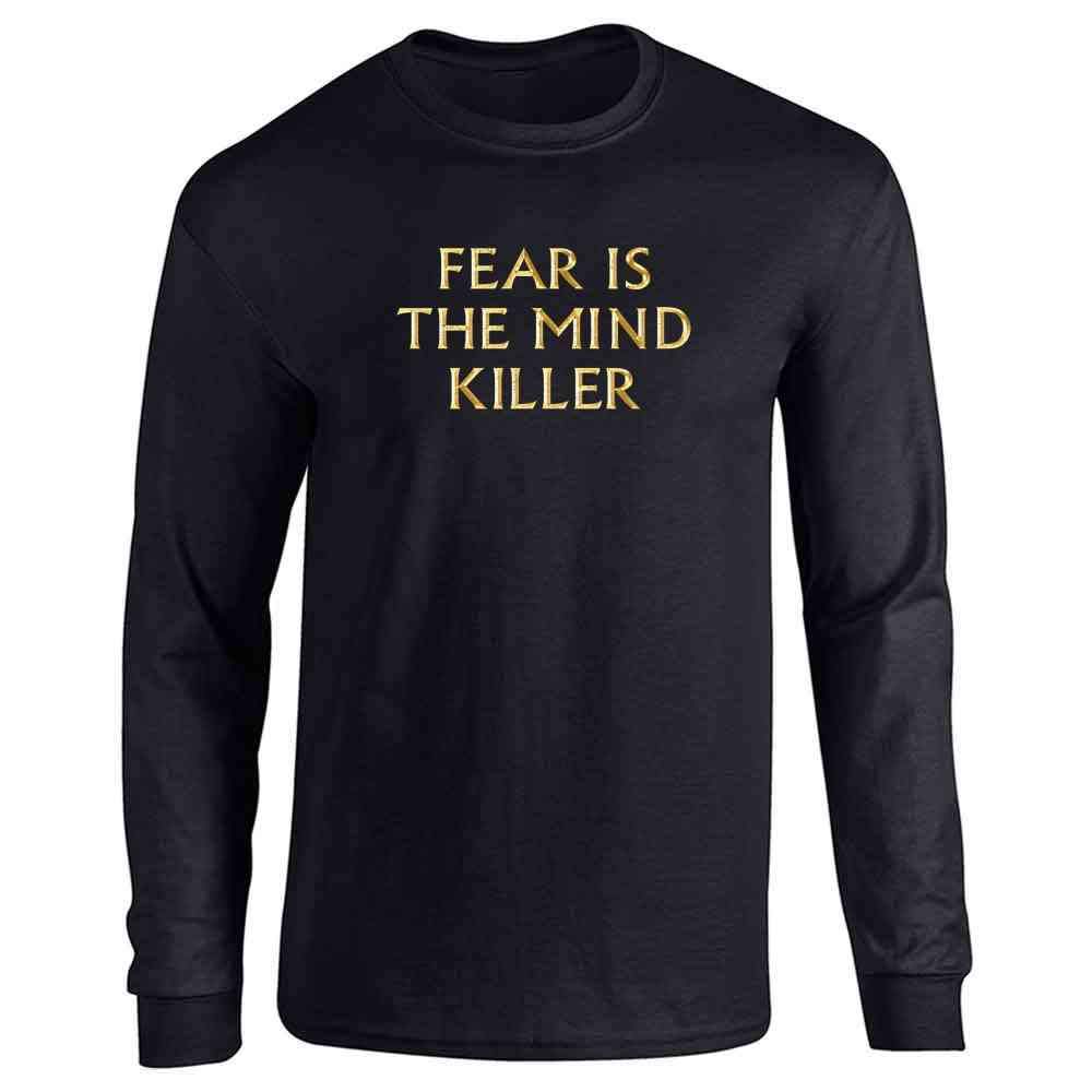 Pop ThreadsFear is The Mind Killer Long Sleeve Tee T-Shirt
