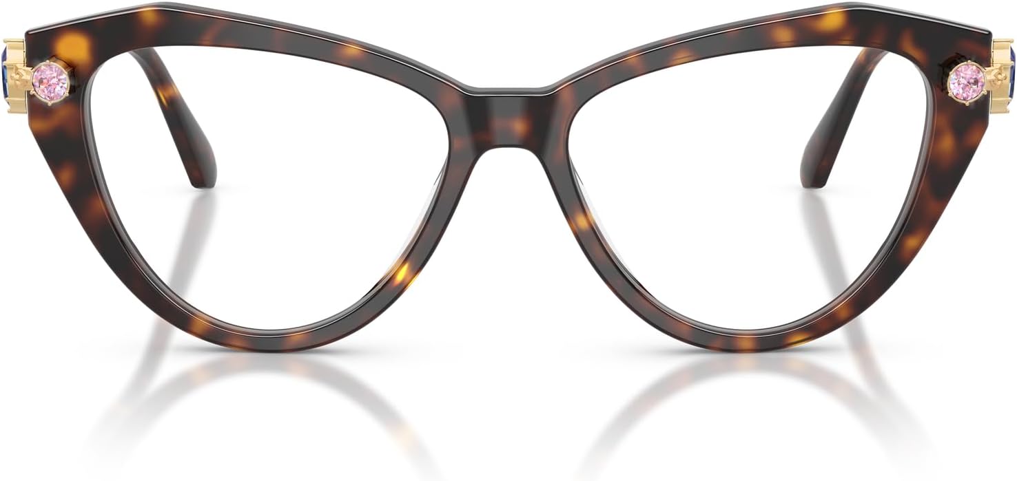 Swarovski womens Sk2047 Cat Eye Prescription Eyewear Frames