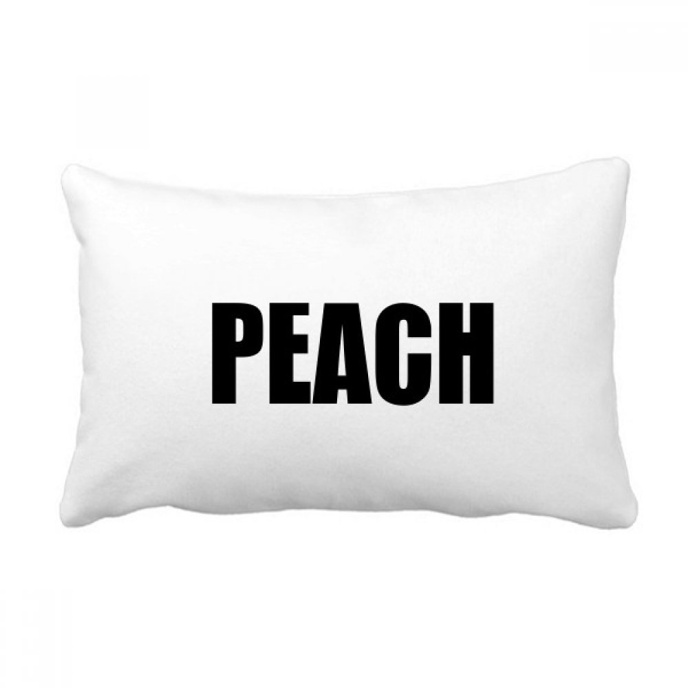 Coussin de décoration salon peach black pour un canapé chaleureux