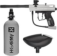 Vista 8 de Kit de pistola para paintball Action Village Kingman Spyder Victor Entry (Azul brillante)