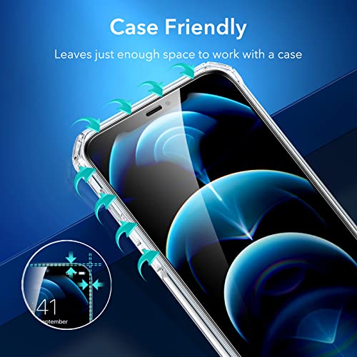 ESR 3 Pack for iPhone 12 Pro Max Screen Protector, Align Frame by ESR - Used condition - Image 7