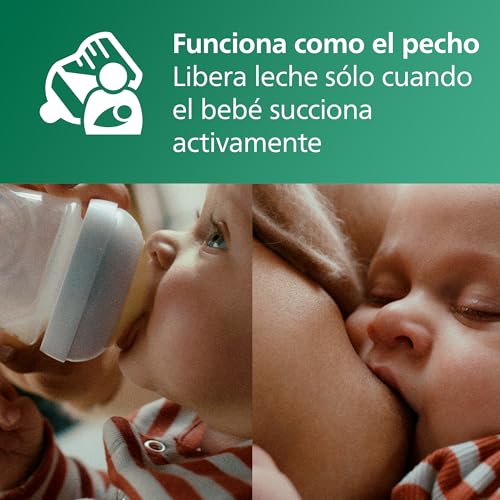 Miniatura 3 de PHILIPS Avent Set de regalo de biberón de cristal para recién nacidos: 3 biberones, chupete ultra soft para bebés de 0-6 meses (modelo SCD878/11)