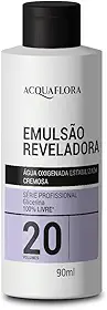 Emulsão Reveladora 20 Vol (Água Oxigenada) Acquaflora 90 Ml