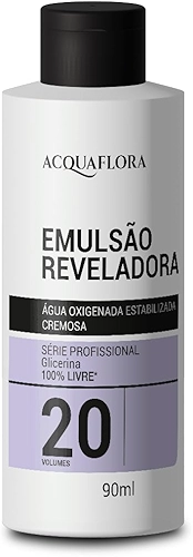 Acquaflora Emulsão Reveladora 20 Vol 90 Ml (Água Oxigenada)