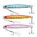 Goture Lead Vertical Jig Saltwater Jigging Lures 0.70 oz Fishing Lure Artificial Bait (Pack of 3)