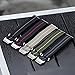 B & R Bands Military Elastic Parachute Style Watch Band Straps - Choice Of Colors - 20mm 22mm (20mm, Black/Khaki)