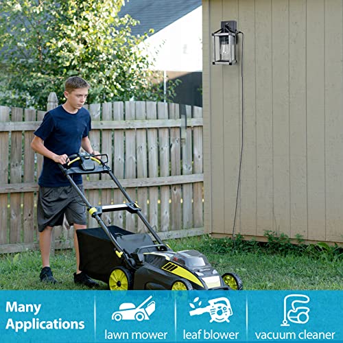 Outdoor Porch Light With Gfci Outlet,Dusk To Dawn Industrial Outdoor Wall Mount Light Fixture Exterior For House With Rustic Wood Finish Waterproof Wall Lantern For Outside Garage Farmhouse #TOP3