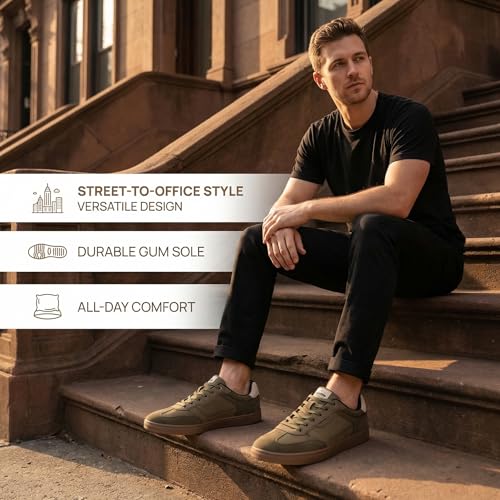Image of AX BOXING Mens Casual Shoes Fashion Sneakers Breathable Comfort Walking Shoes for Male