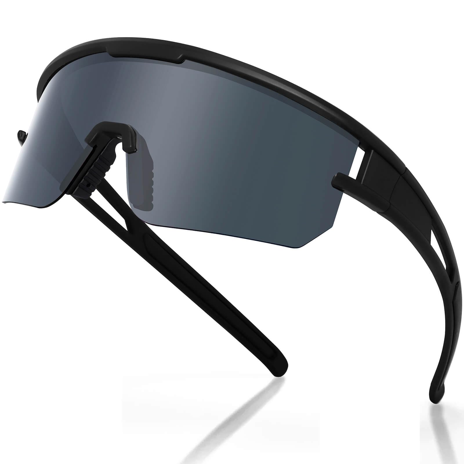 AVV Okulary przeciwsłoneczne z polaryzacją, UV400, okulary rowerowe, dla mężczyzn i kobiet, młodzieży, biegania, uprawiania sportu, wędkowania, jazdy na rowerze
