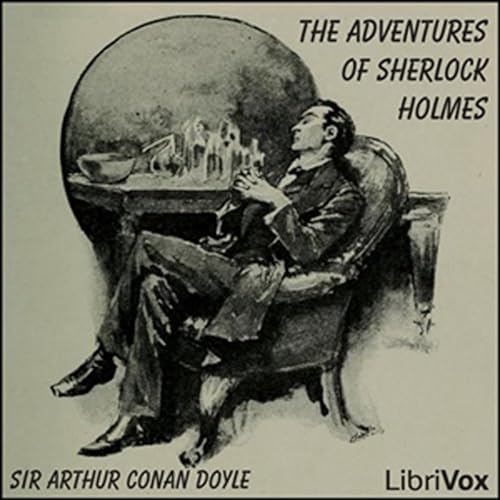 The Adventures of Sherlock by Sir Arthur Conan Doyle. Titelbild