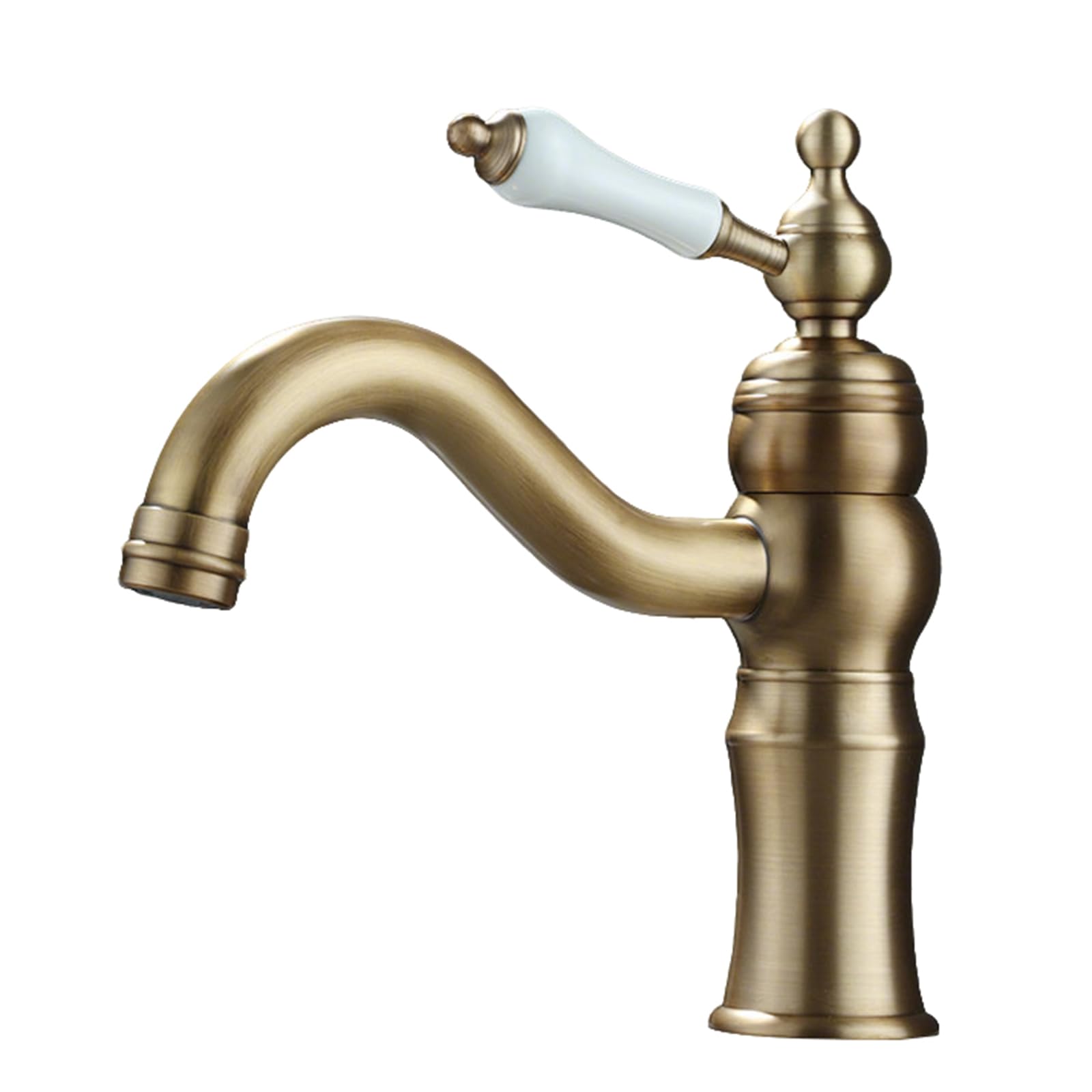 Robinet lave main eau chaude et froide rétro laiton mitigeur lavabo salle de bain
