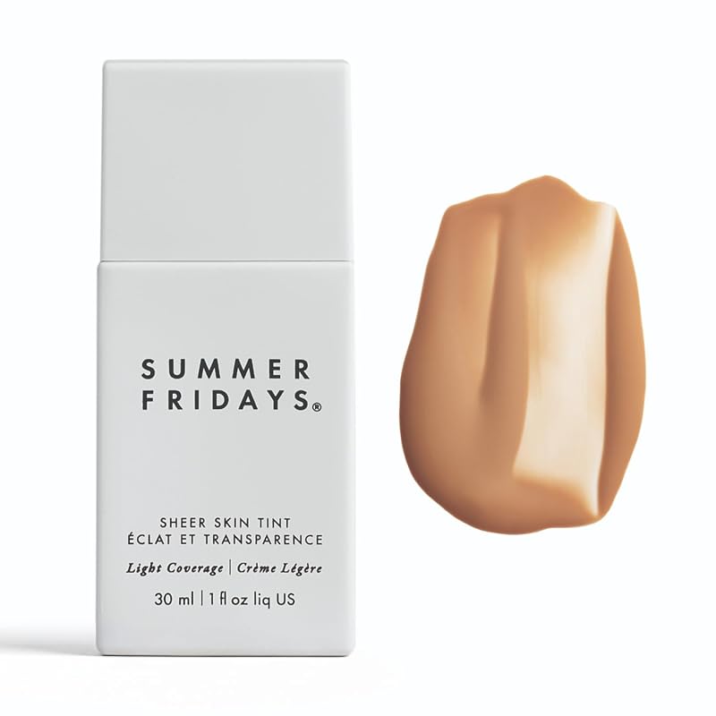 Summer Fridays Sheer Skin Tint com cor, Shade 5, 30 mL