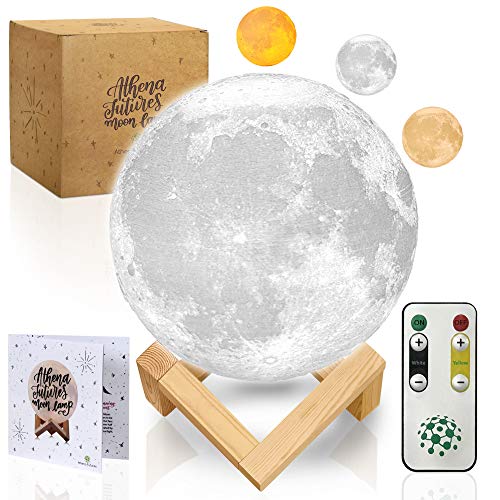 Moon Lamp with Timer - Moon Light 3D Moon Lamp - Seamless