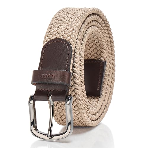 BOSS mens Elastic Woven Belt
