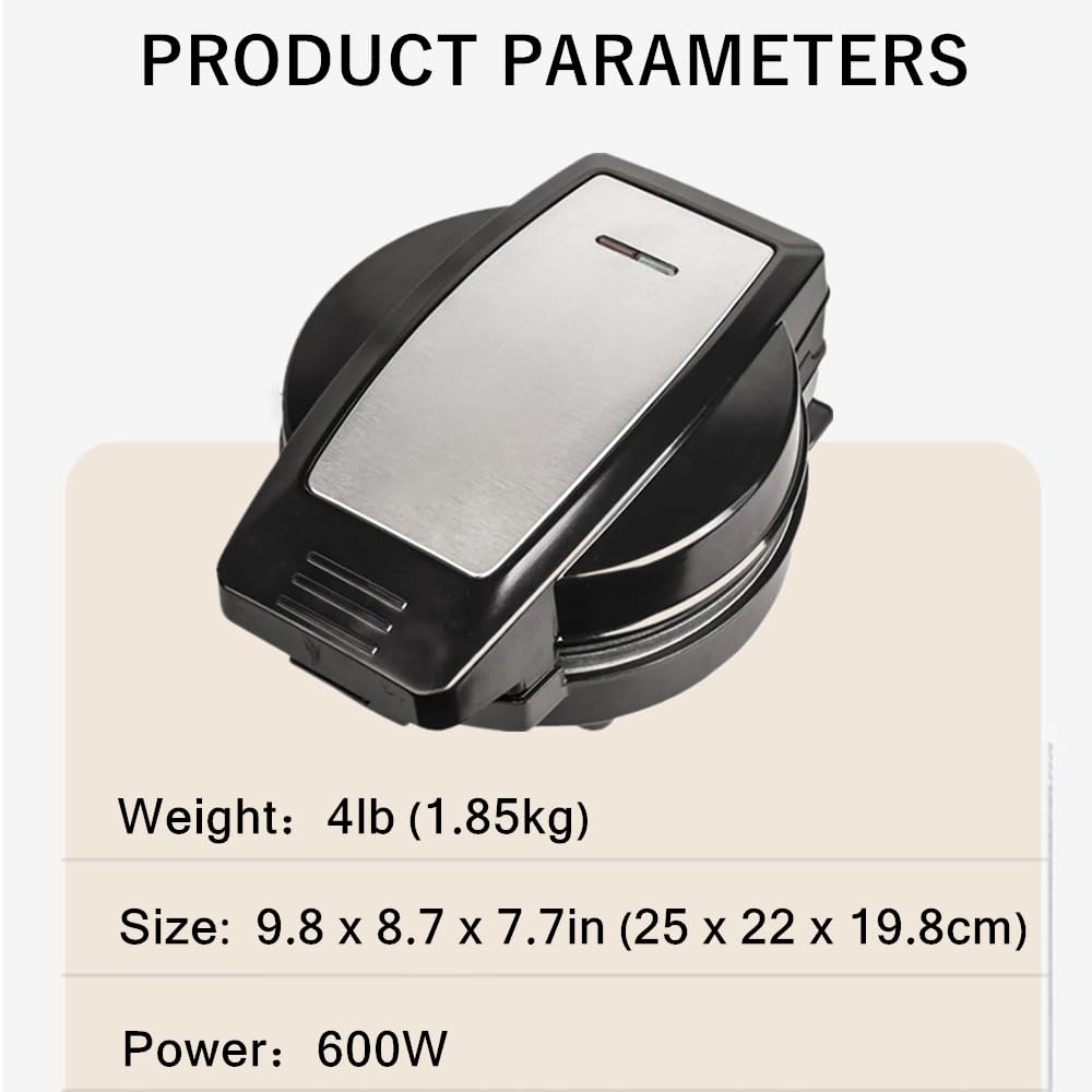 Máquina eléctrica para hacer donas, 3 en 1, máquina eléctrica de tartas de dibujos animados, tostadora de postre desmontable para sándwich de gofres, con 3 platos antiadherentes 5