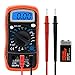 WeePro Vpro850L Digital Multimeter DC AC Voltmeter, Ohm Volt Amp Test Meter, Electric Tester Ohmmeter with Diode and Continuity Detector, Backlit Display and Insulated Rubber Case Kickstand